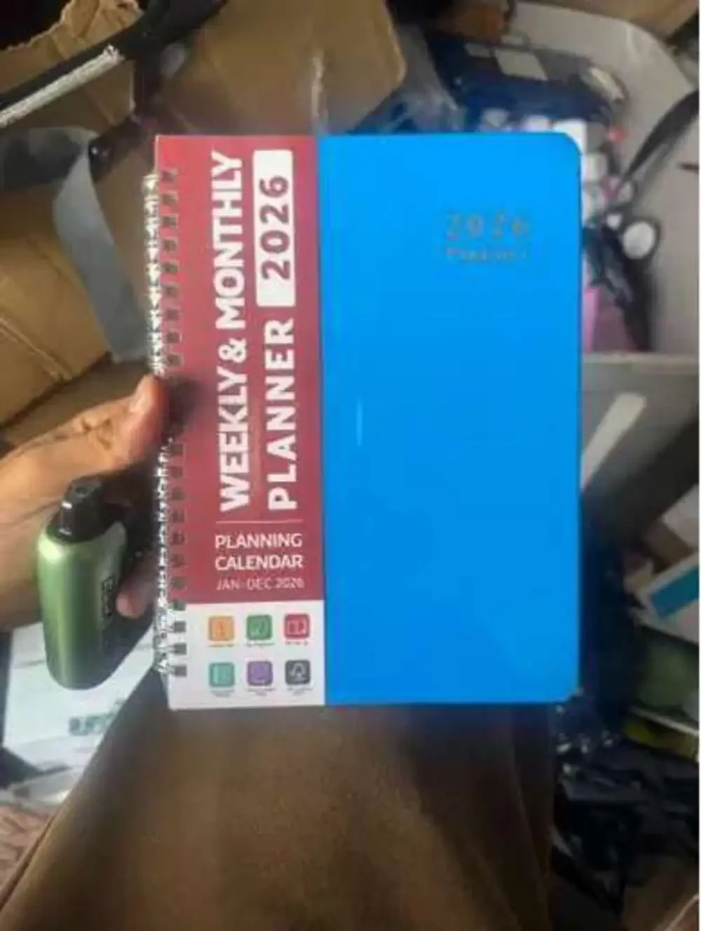 2026 Weekly & Monthly Planner Calendar Notebook